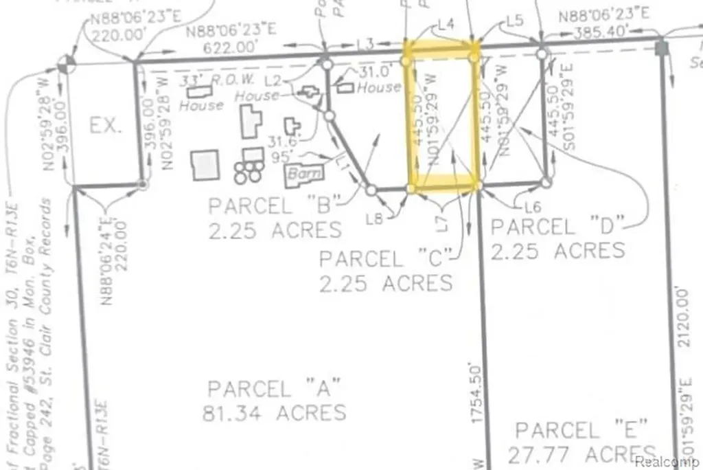 0 Parcel "c" Almont Berlin Township MI 48002