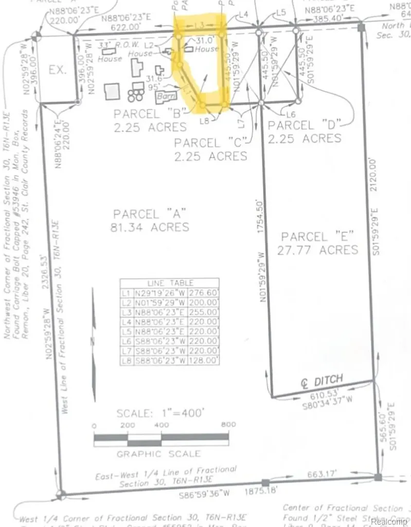 16401 Almont Road Berlin Township MI 48002