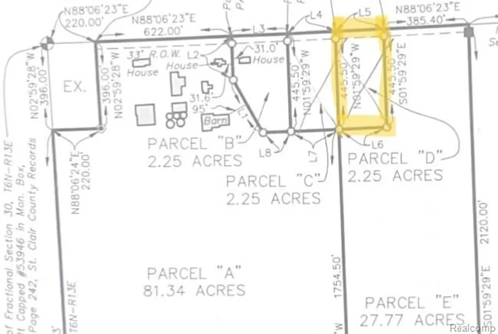 0 Parcel "d" Almont Berlin Township MI 48002