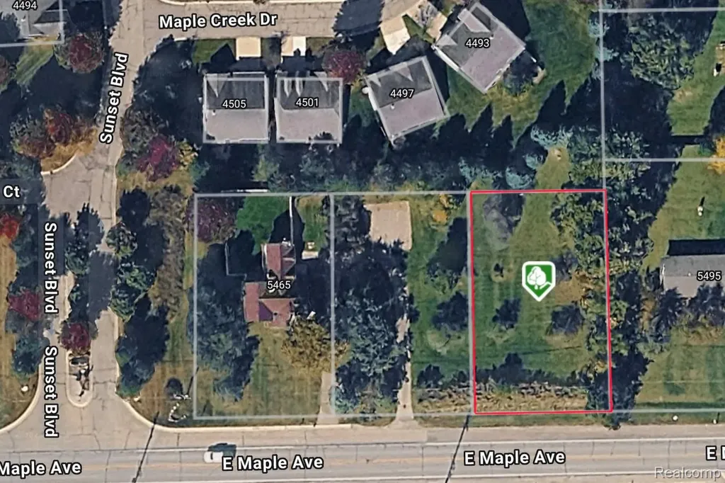 V/l E Maple Avenue Burton City MI 48439