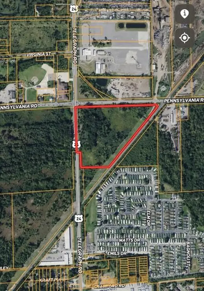 Vl Pennsylvania Road Brownstown Charter Township MI 48193