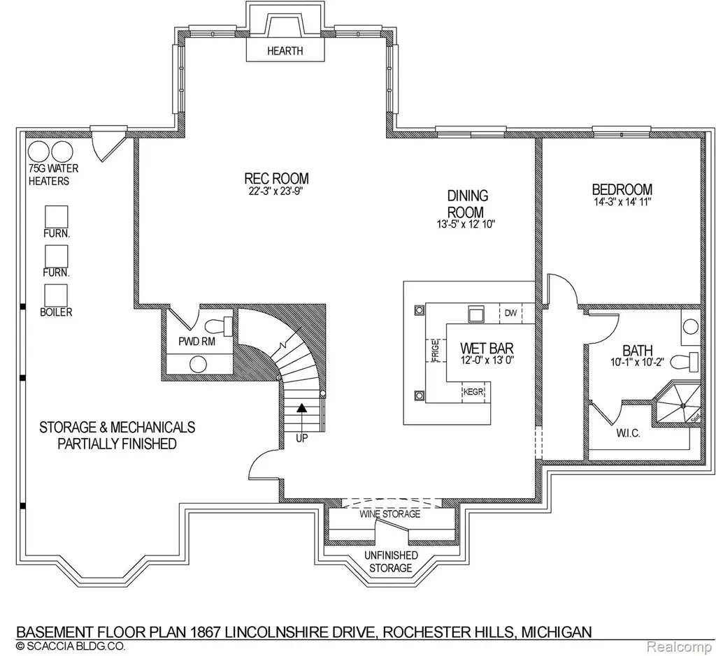 1867 Lincolnshire Drive Rochester Hills City MI 48309