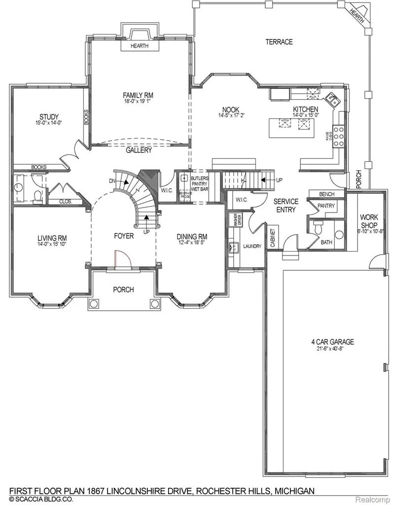 1867 Lincolnshire Drive Rochester Hills City MI 48309