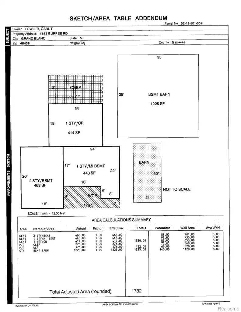 7163 Burpee Road Atlas Township MI 48439