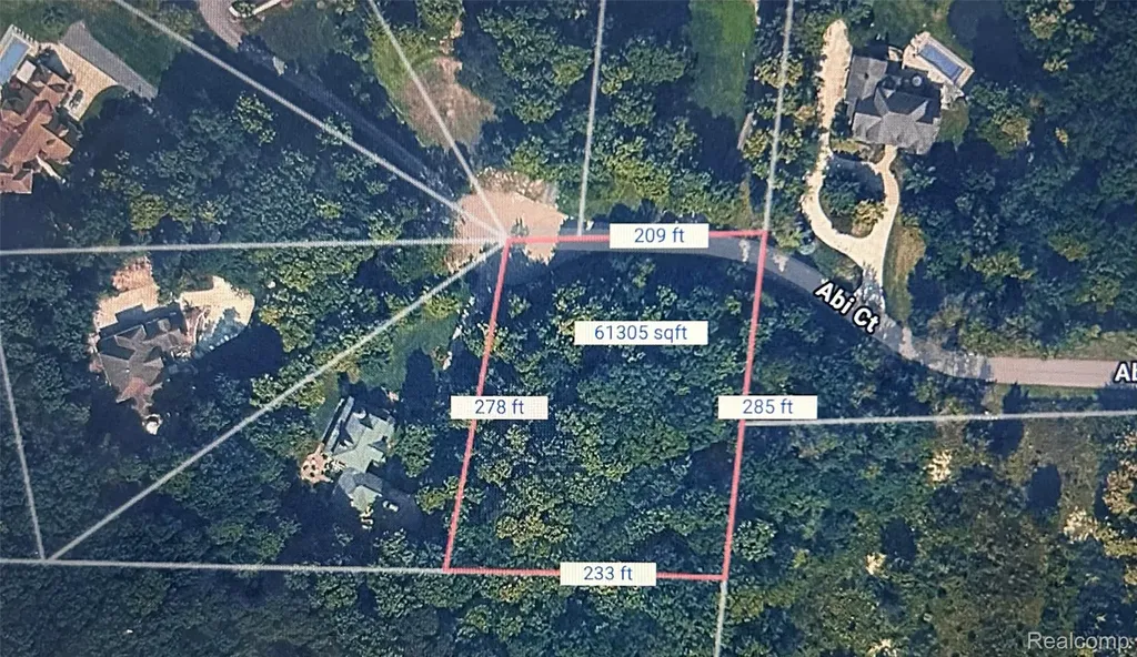 0 Abi Court Salem Township MI 48170