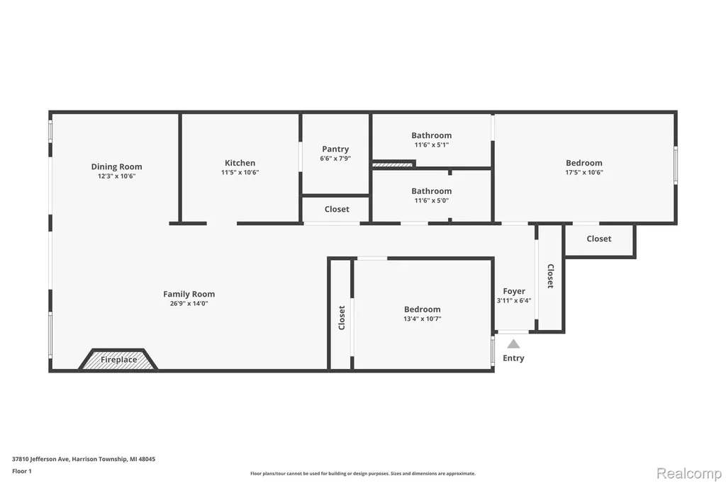 37810 Jefferson Avenue Harrison Charter Township MI 48045