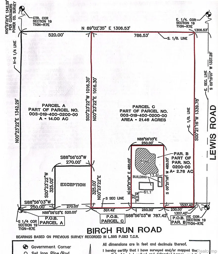 9654 Birch Run Road Arbela Township MI 48746