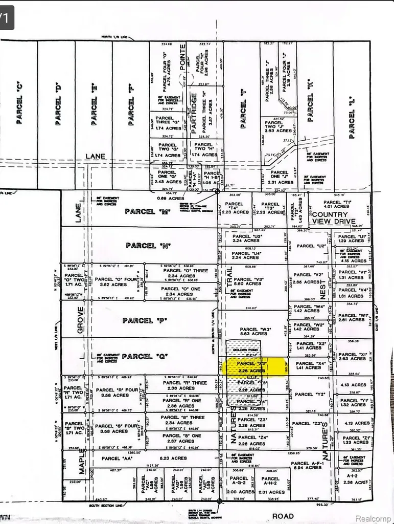 #0101 V/l Nature's Trail Road Vassar City MI 48768