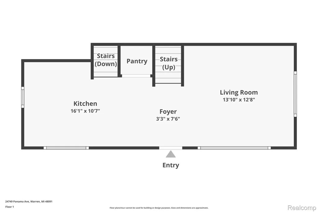 24749 Panama Avenue Warren City MI 48091