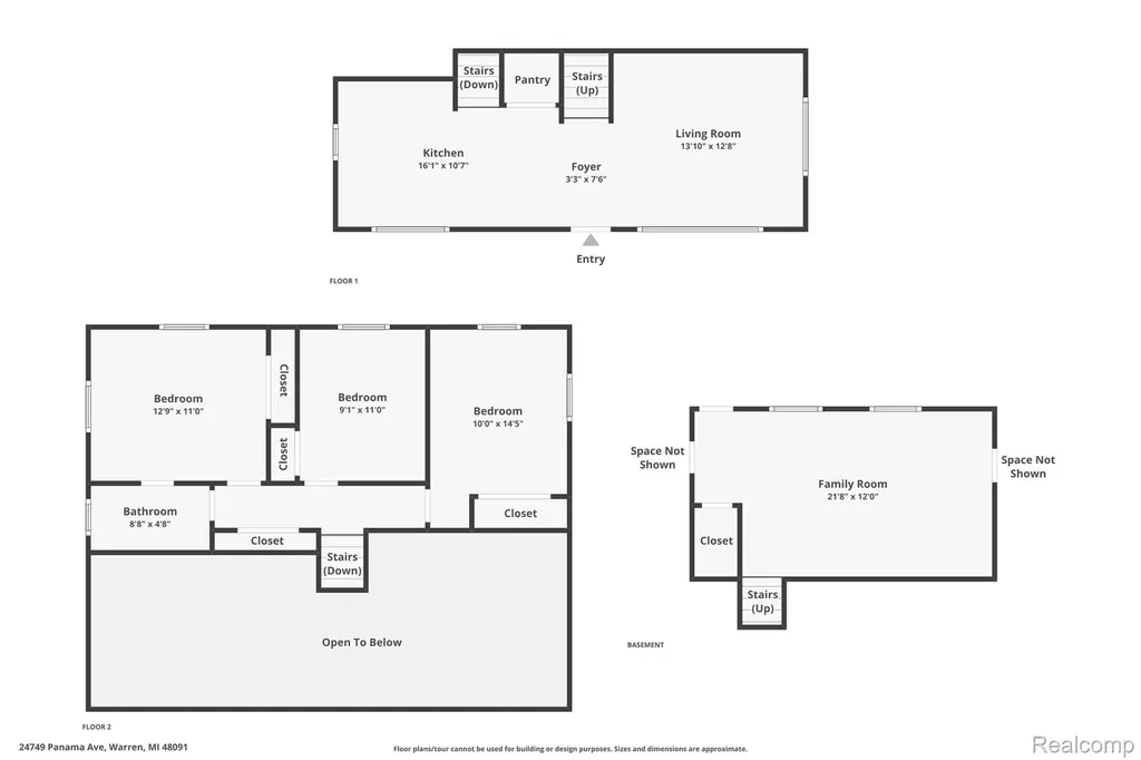 24749 Panama Avenue Warren City MI 48091