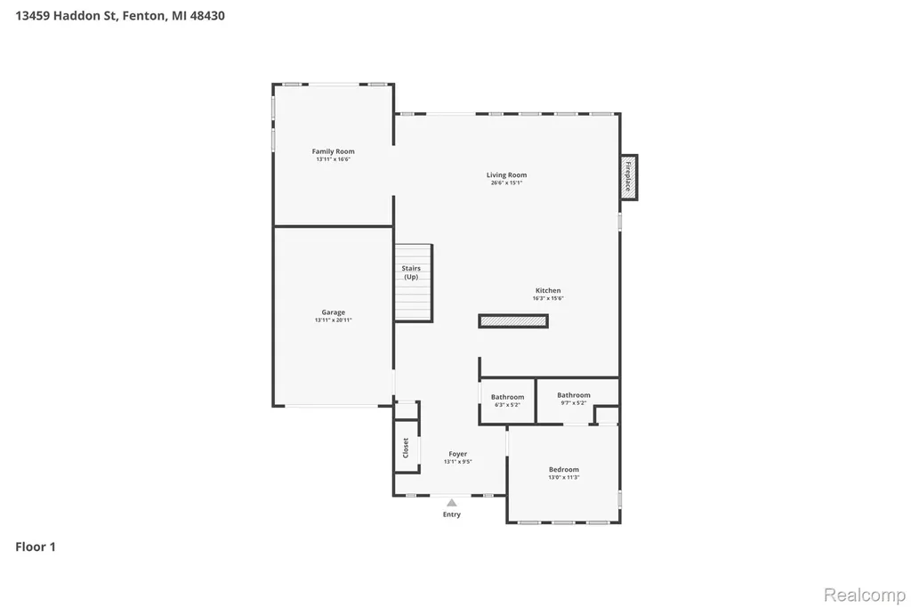 13459 Haddon Street Fenton Charter Township MI 48430