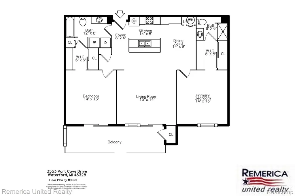 3553 Port Cove Drive Waterford Charter Township MI 48328