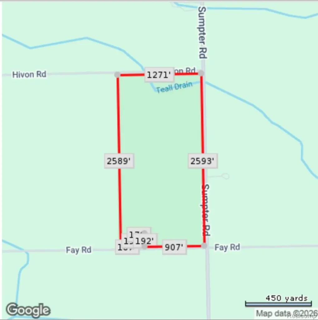 12915 Sumpter Road Exeter Township MI 48117