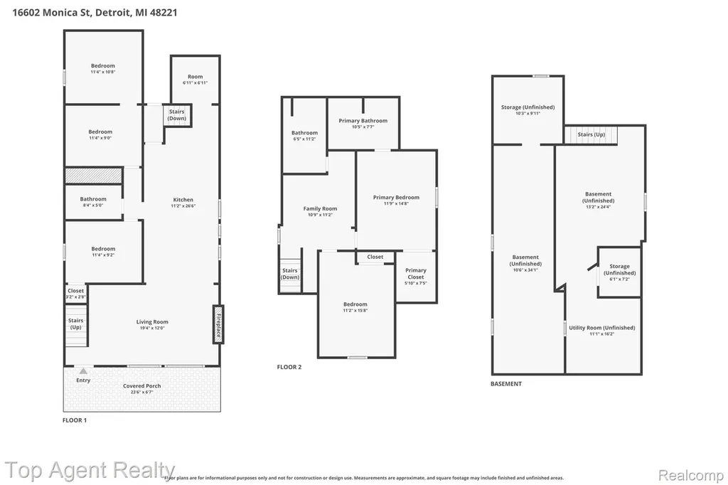 16602 Monica Street Detroit City MI 48221