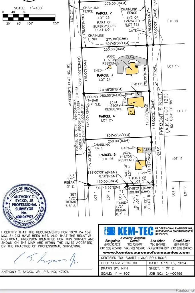 424 Fremont Street Bloomfield Hills City MI 48302