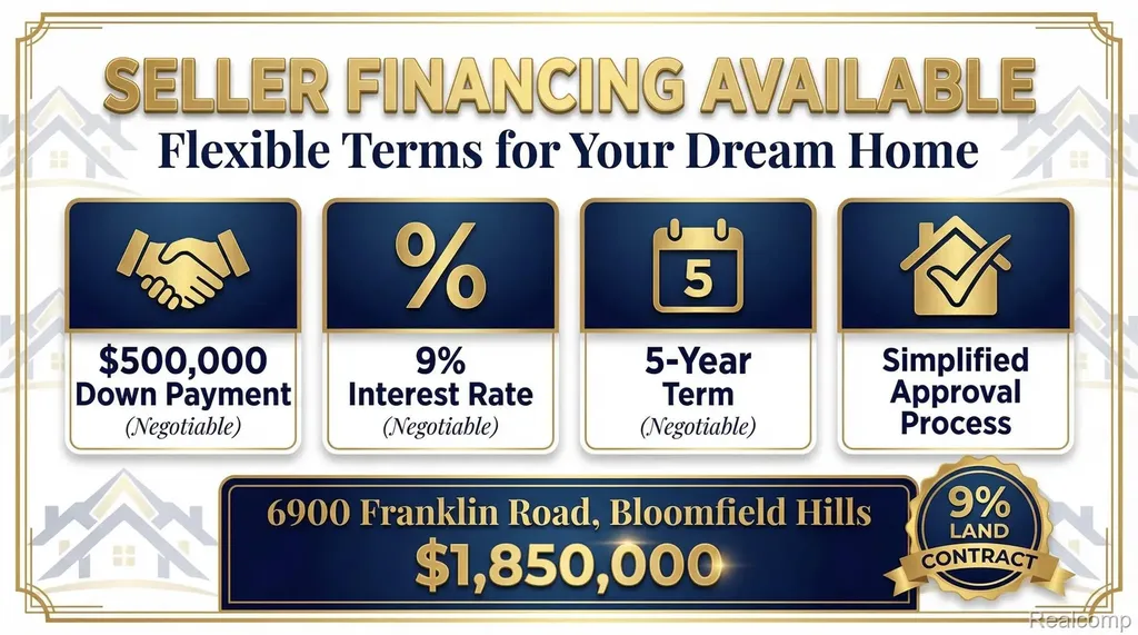 6900 Franklin Road Bloomfield Hills City MI 48301