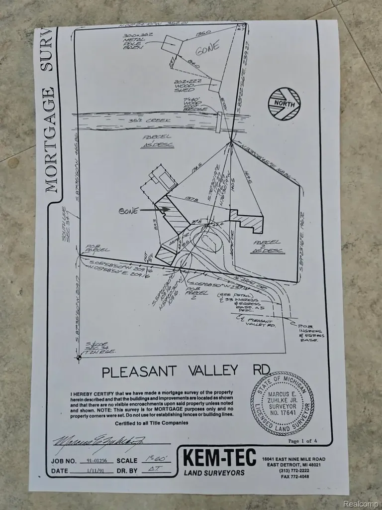 5920 Pleasant Valley Road Brighton Township MI 48116
