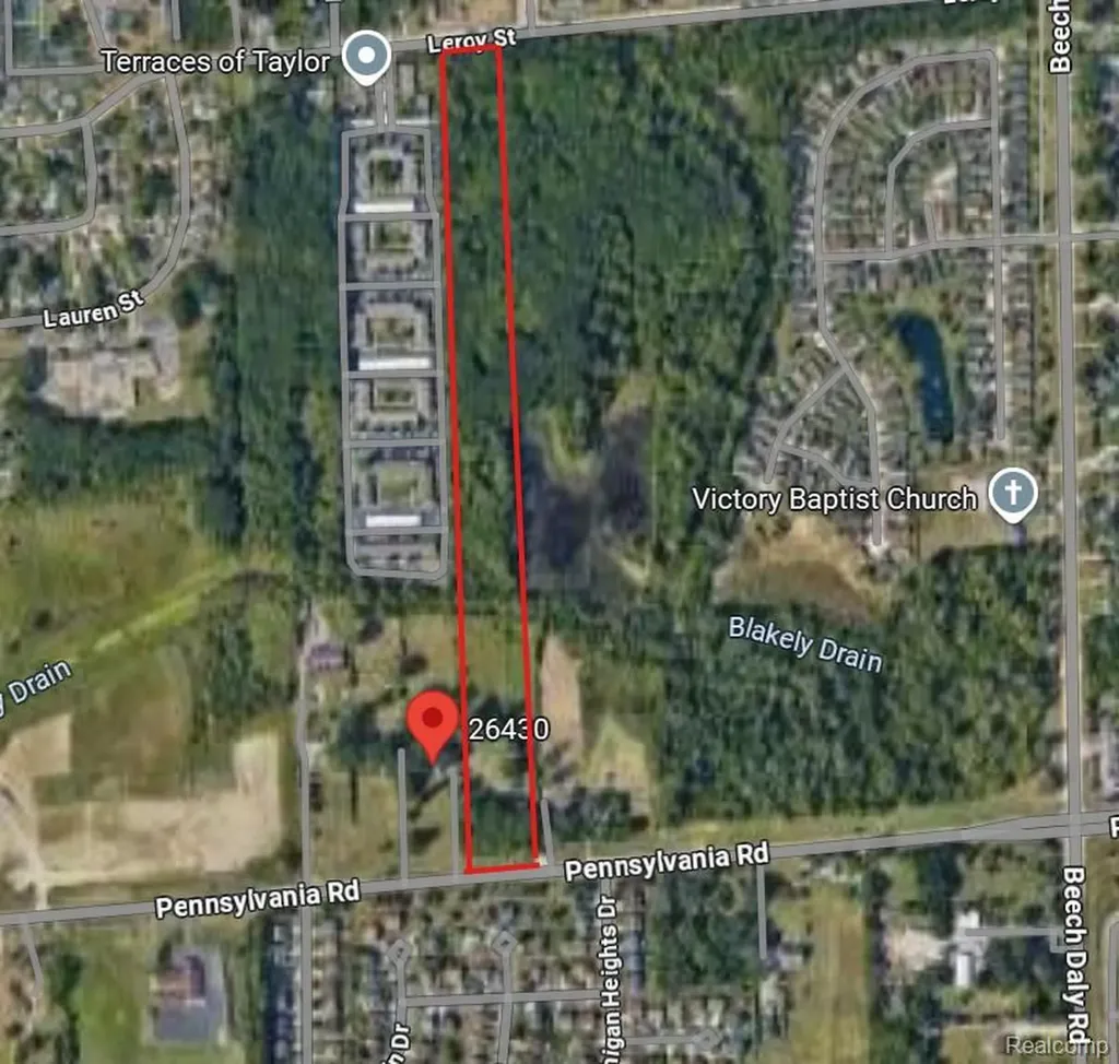 Vacant Land Pennsylvania Road Taylor City MI 48180