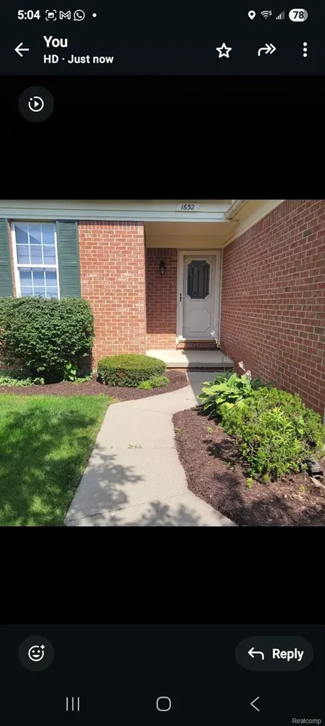 1632 Bennington Ct. Court Canton Charter Township MI 48188