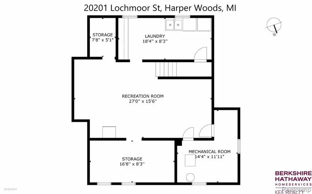 20201 Lochmoor Street Harper Woods City MI 48225