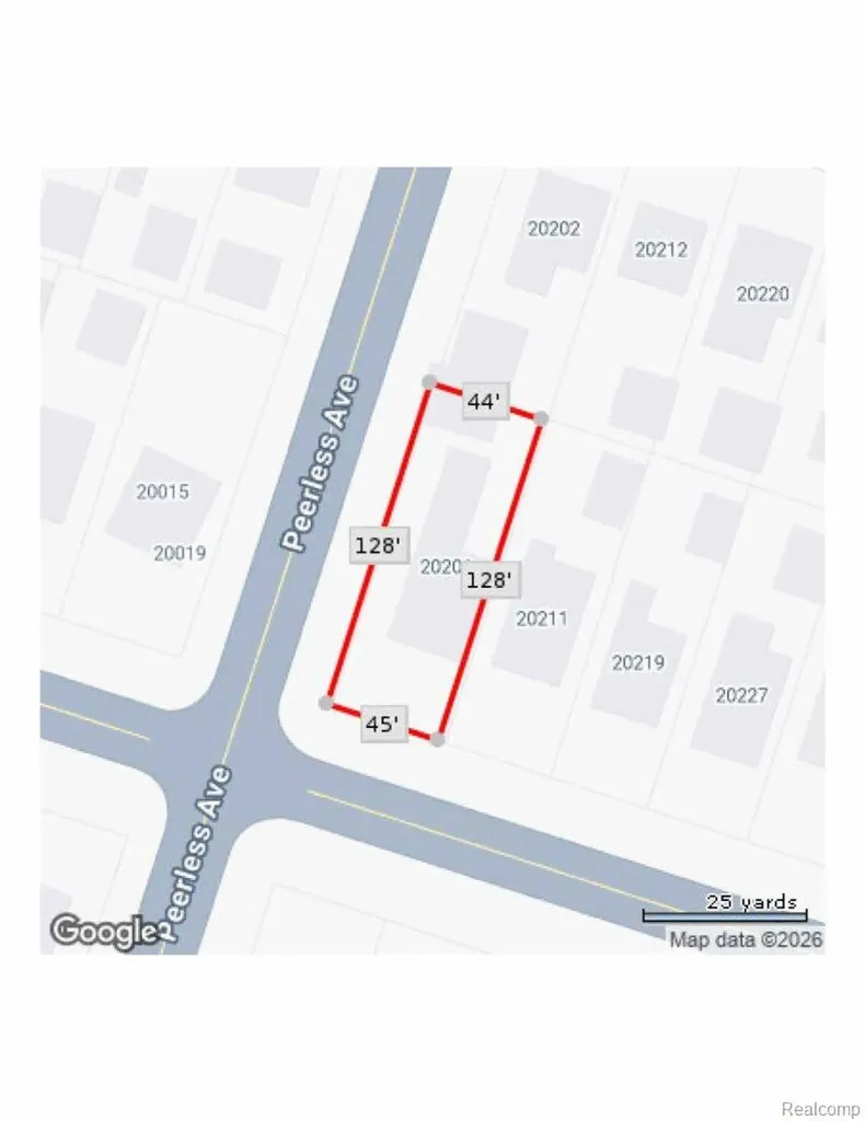 20201 Lochmoor Street Harper Woods City MI 48225