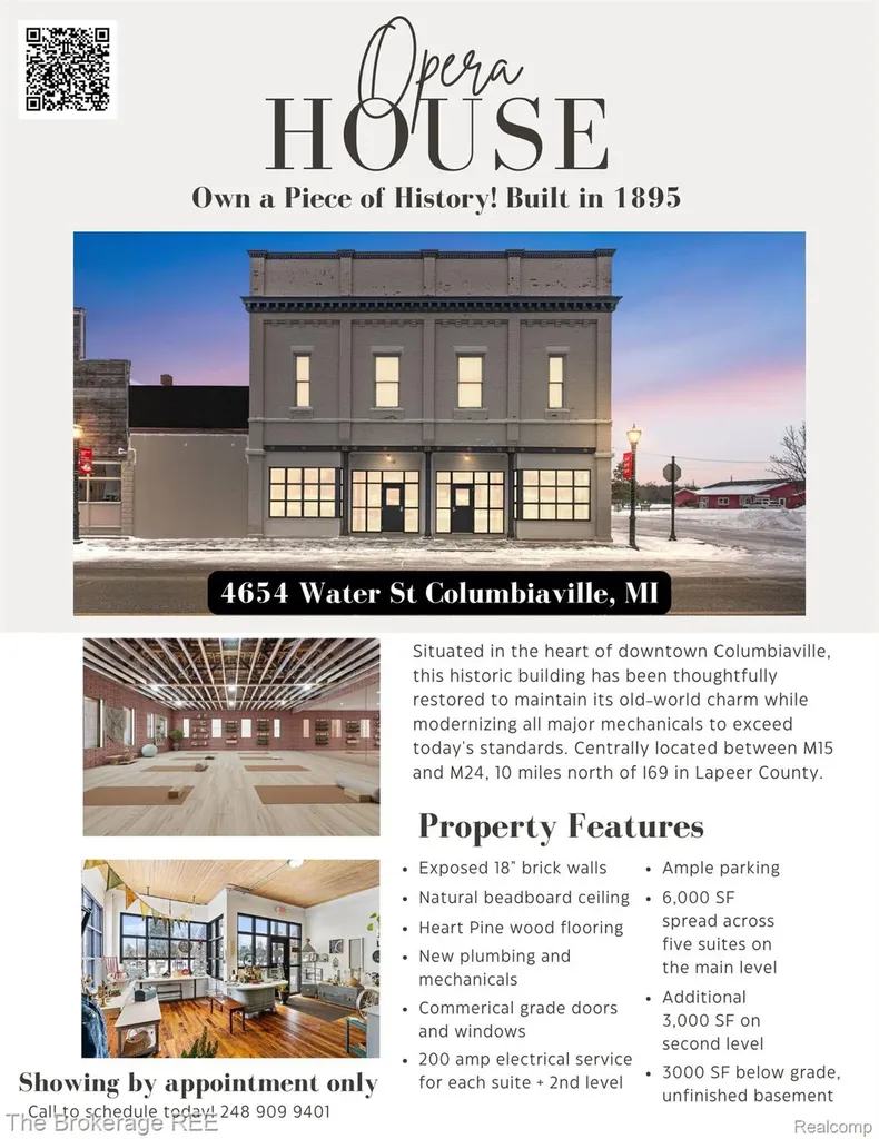 4654 Water Street Columbiaville Village MI 48421