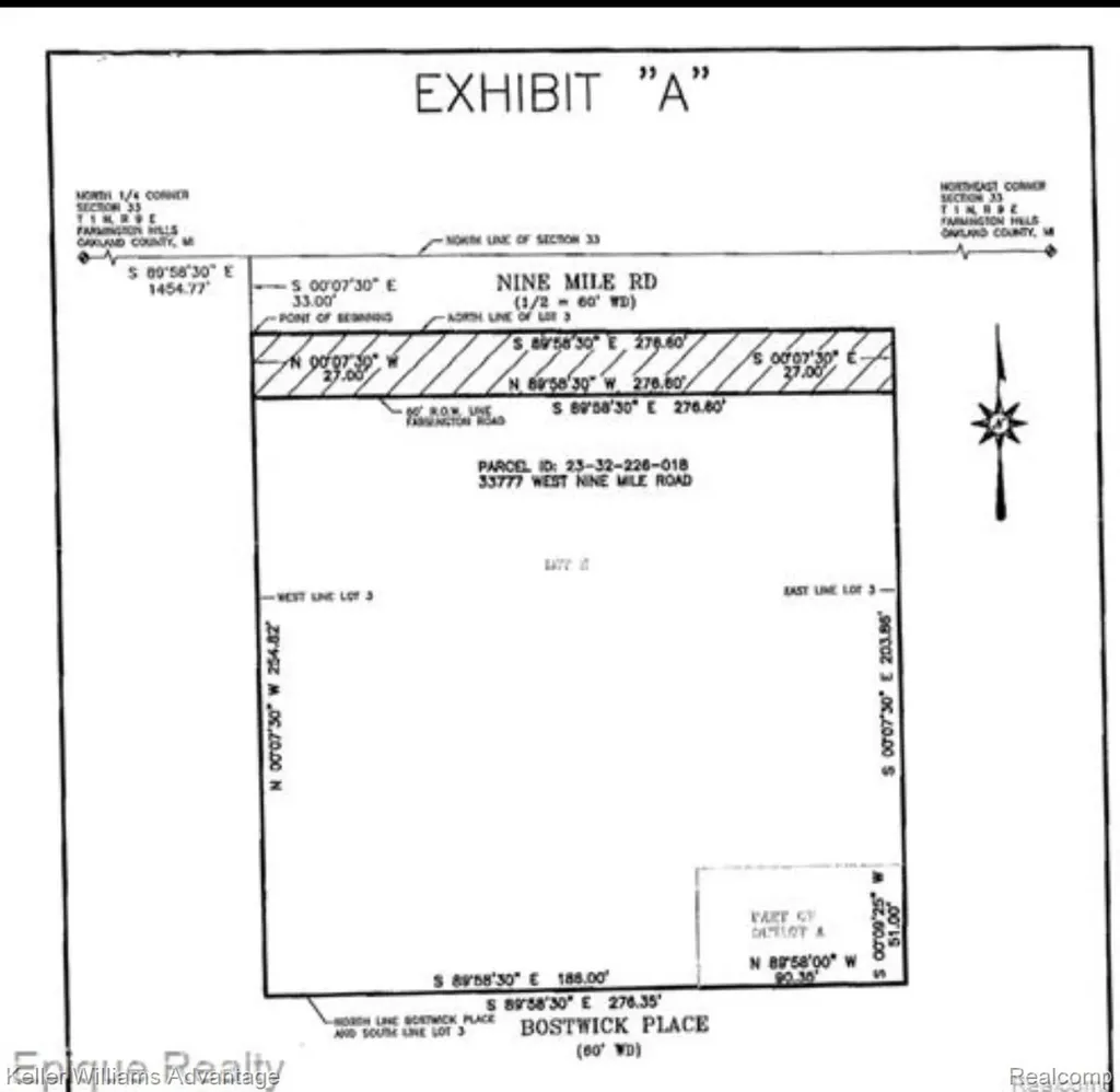 34037 W 9 Mile Road Farmington Hills City MI 48335