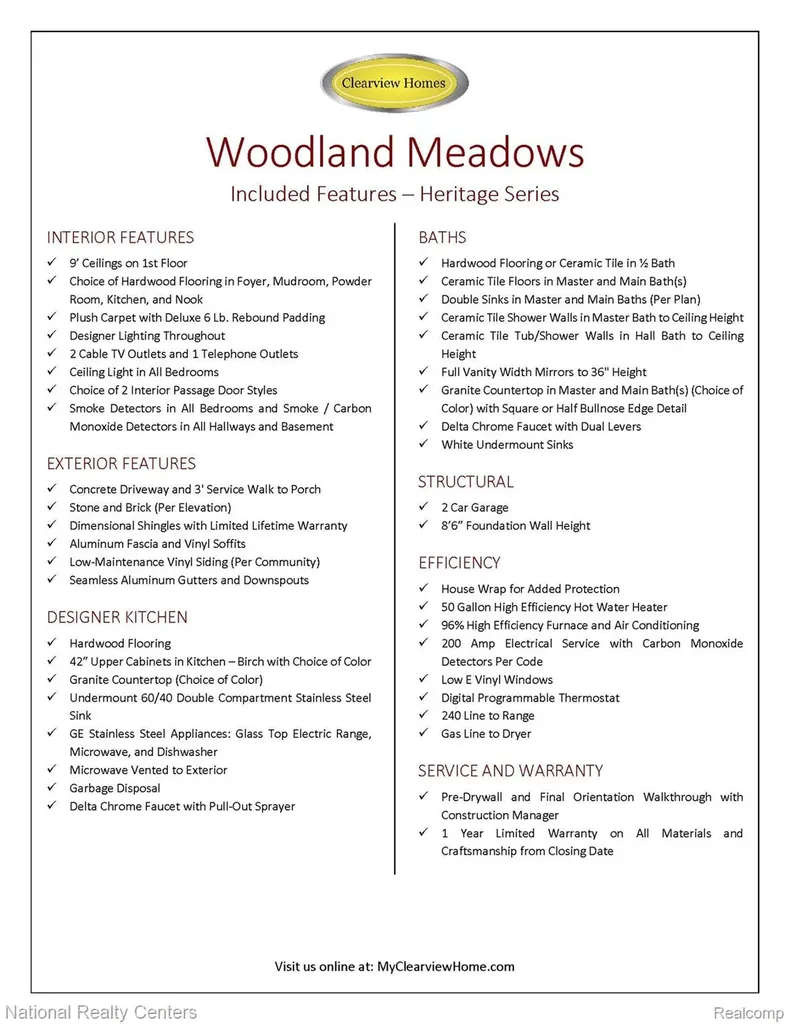 53234 Woodland Meadows Chesterfield Township MI 48047