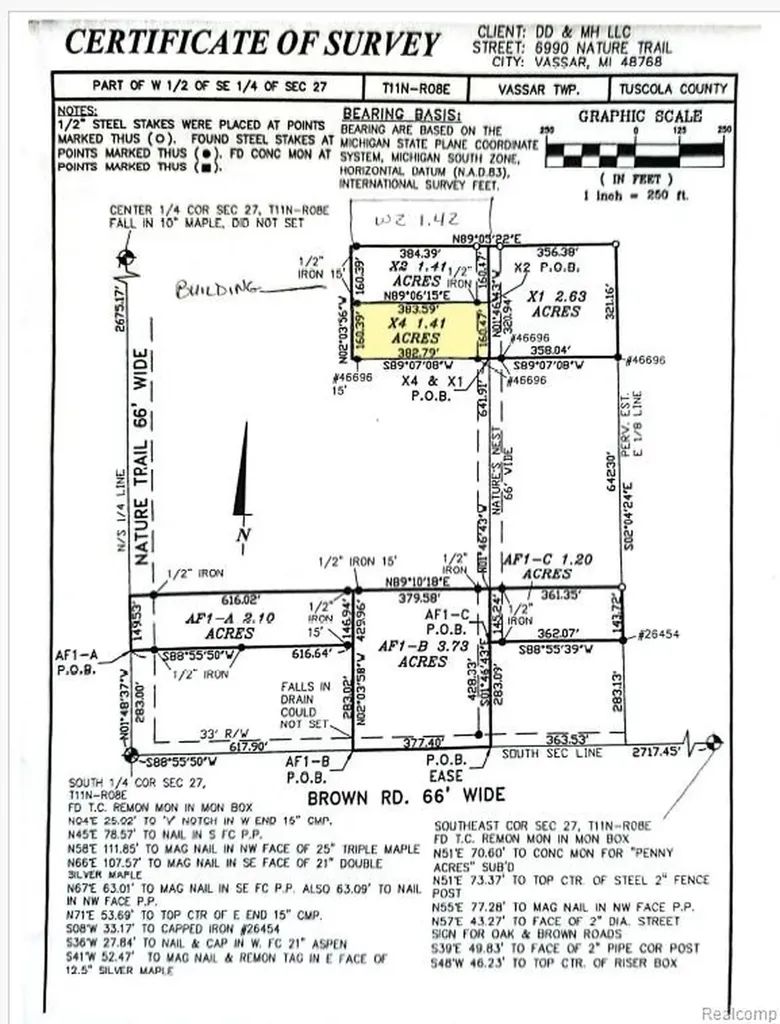 #0099 V/l Natures Nest Road Vassar Township MI 48768