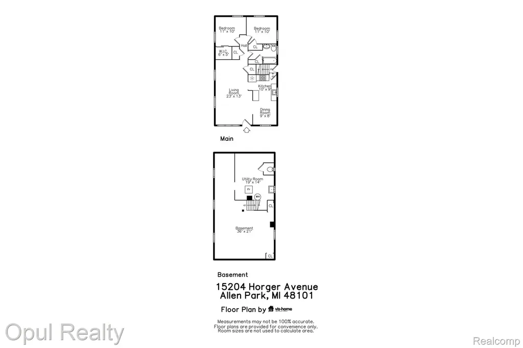 15204 Horger Avenue Allen Park City MI 48101