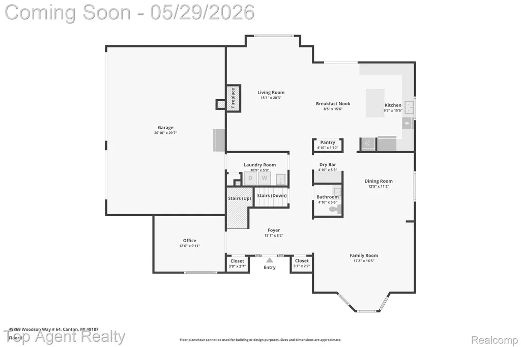 48869 Woodson Way Canton Charter Township MI 48187
