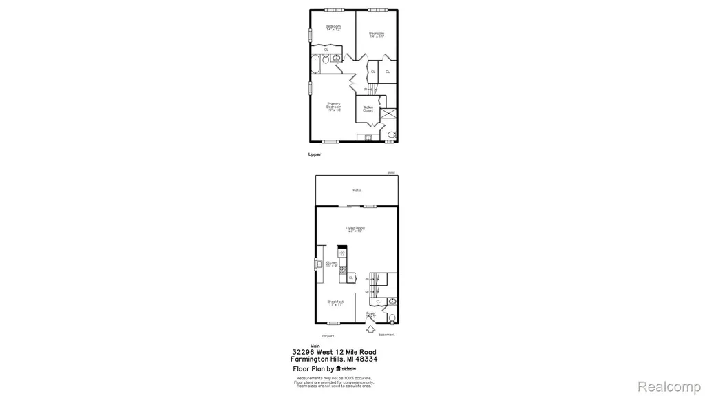 32296 W 12 Mile Road Farmington Hills City MI 48334