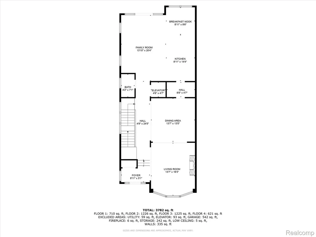 615 W Brown Street Birmingham City MI 48009