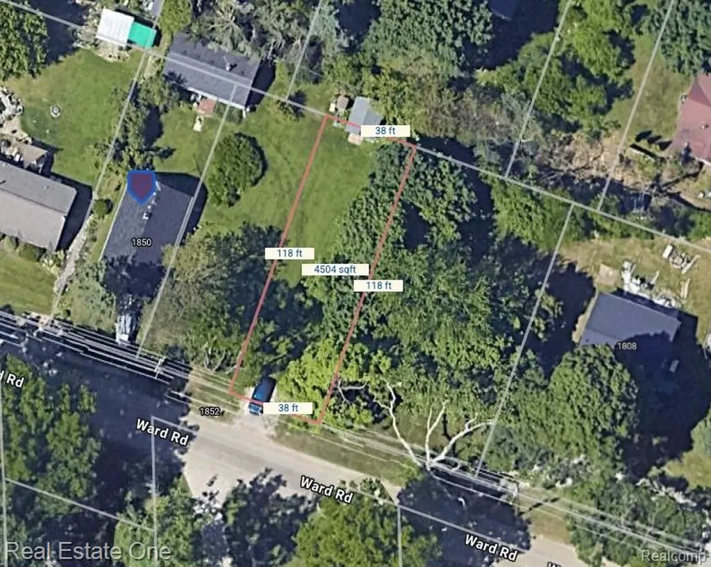 1850 + 1852 Ward Road Bloomfield Charter Township MI 48302
