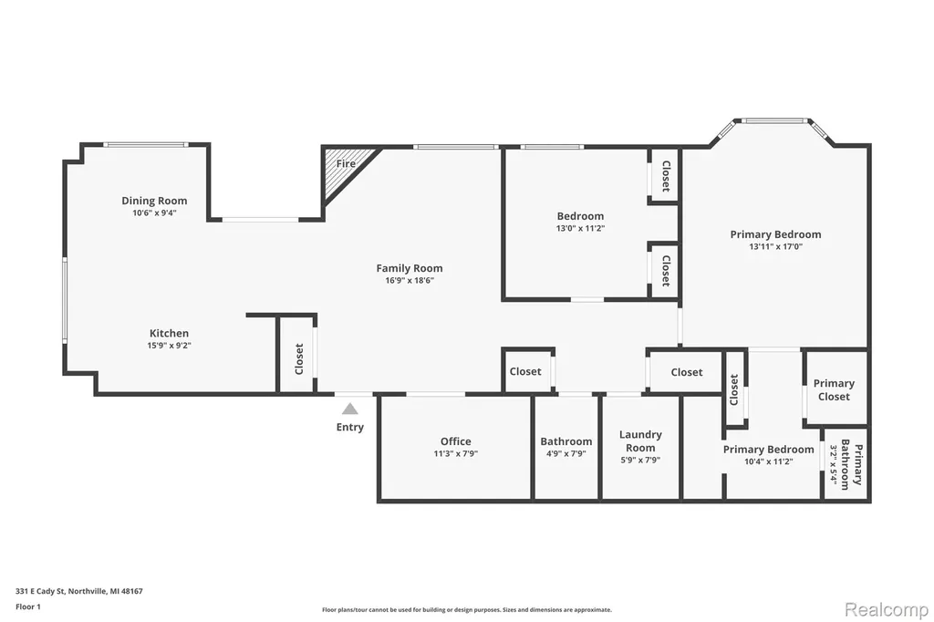 331 E Cady Street Northville City MI 48167