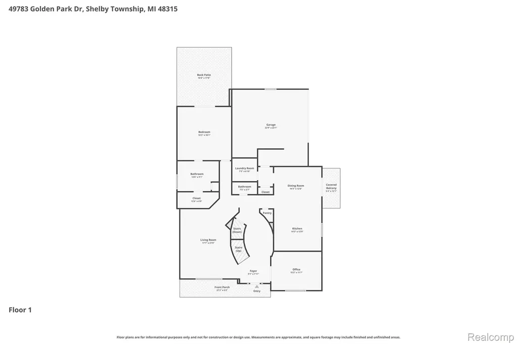 49783 Golden Park Drive Shelby Charter Township MI 48315