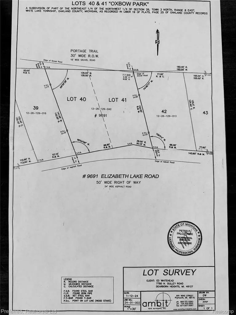 9691 Elizabeth Lake Road White Lake Charter Township MI 48386