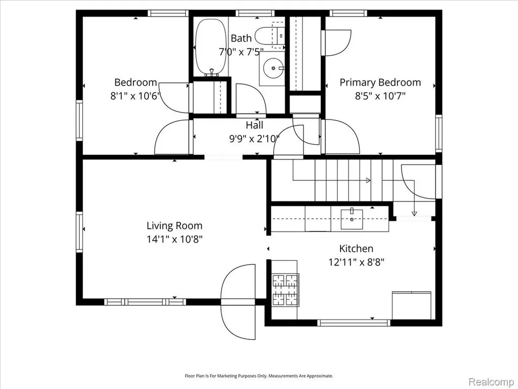 1677 Pearson Street Ferndale City MI 48220