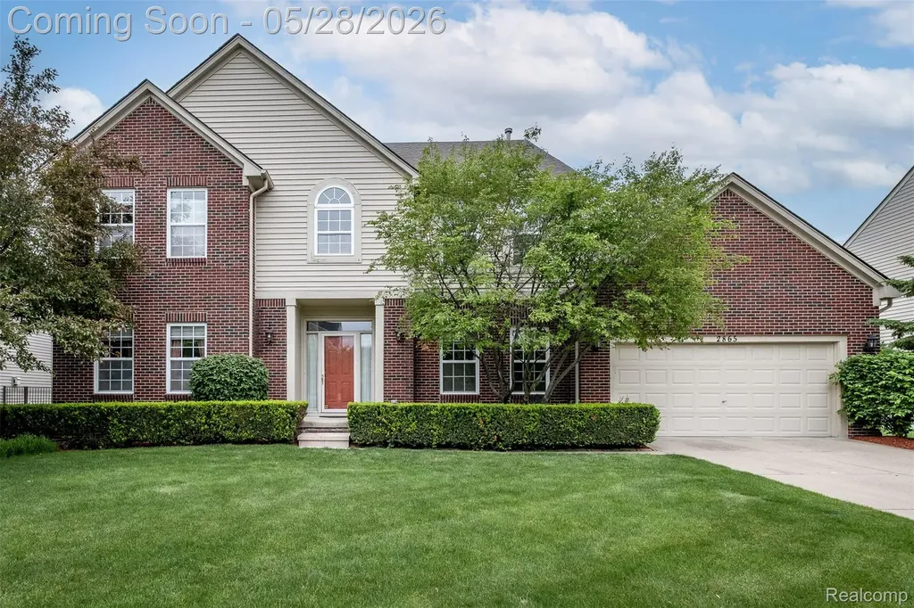 2865 Ashbury Drive Troy City MI 48083