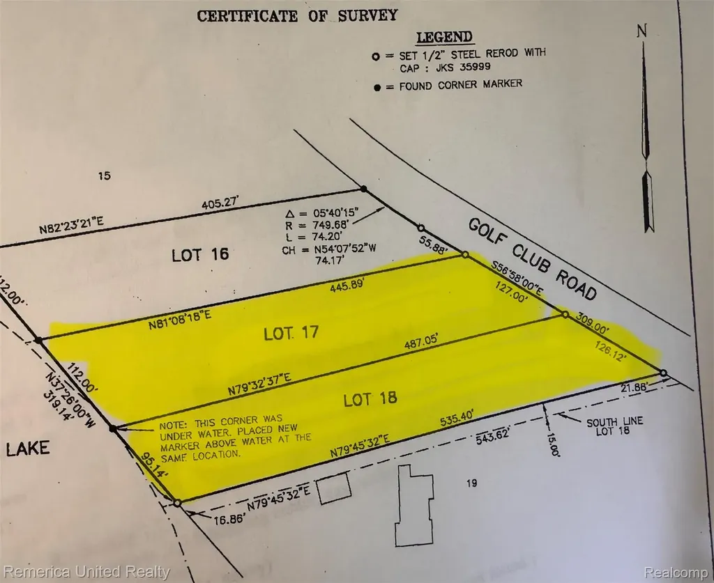Vl Lots 17 And 18 Golf Club Oceola Township MI 48843