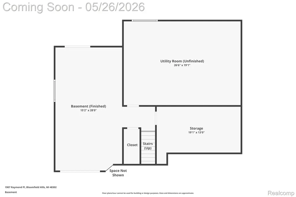 1907 Raymond Place Bloomfield Hills City MI 48302
