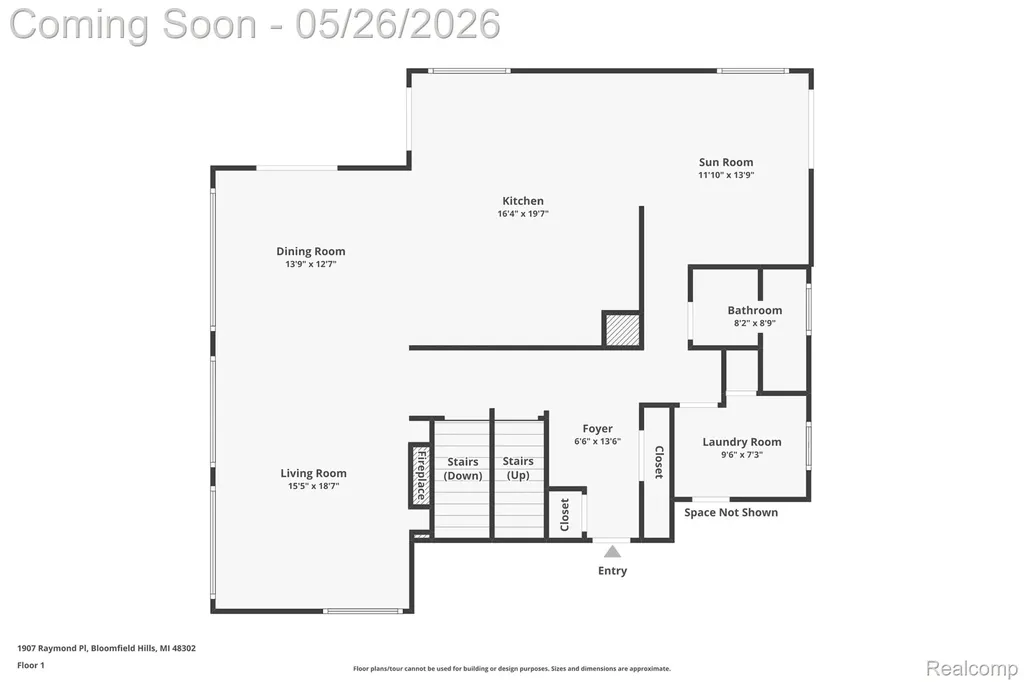 1907 Raymond Place Bloomfield Hills City MI 48302