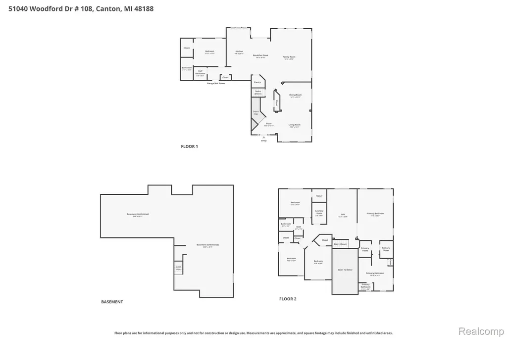 51040 Woodford Drive Canton Charter Township MI 48188