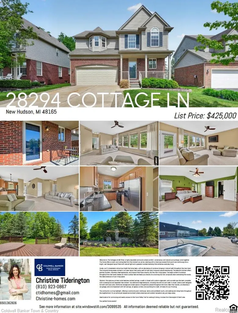 28294 Cottage Lane Lyon Charter Township MI 48165