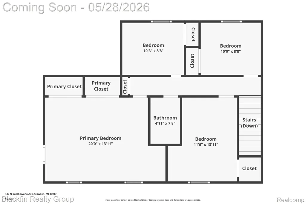 430 N Batchewana Street Clawson City MI 48017