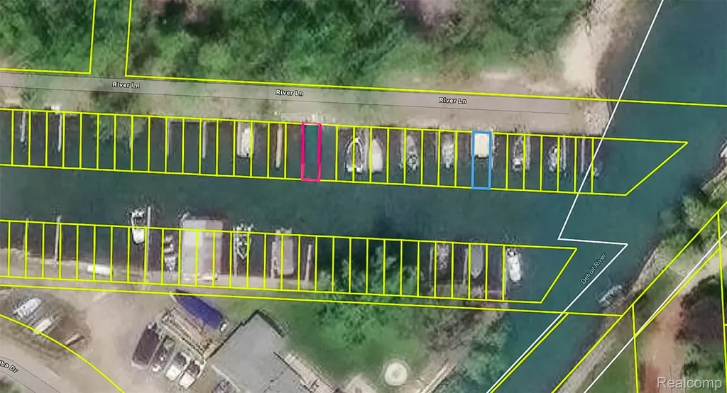 River Ln River Lane Boat Wells Grosse Ile Township MI 48138