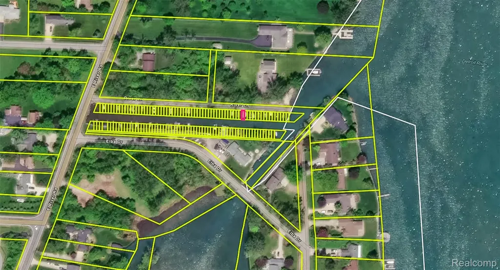 River Ln River Lane Boat Wells Grosse Ile Township MI 48138