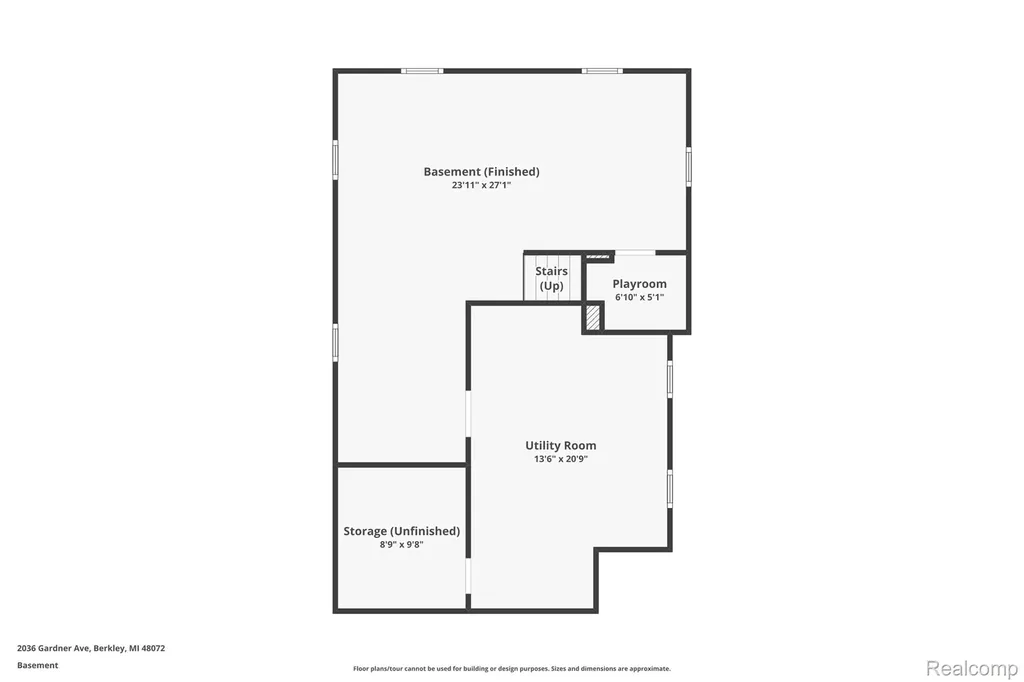 2036 Gardner Avenue Berkley City MI 48072