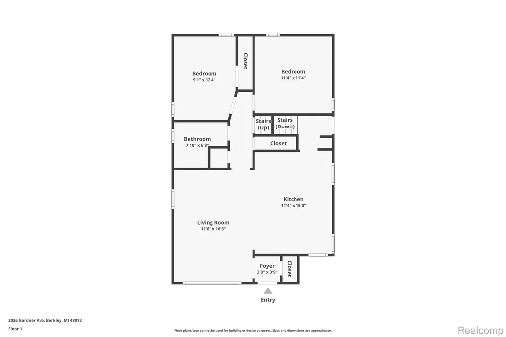 2036 Gardner Avenue Berkley City MI 48072