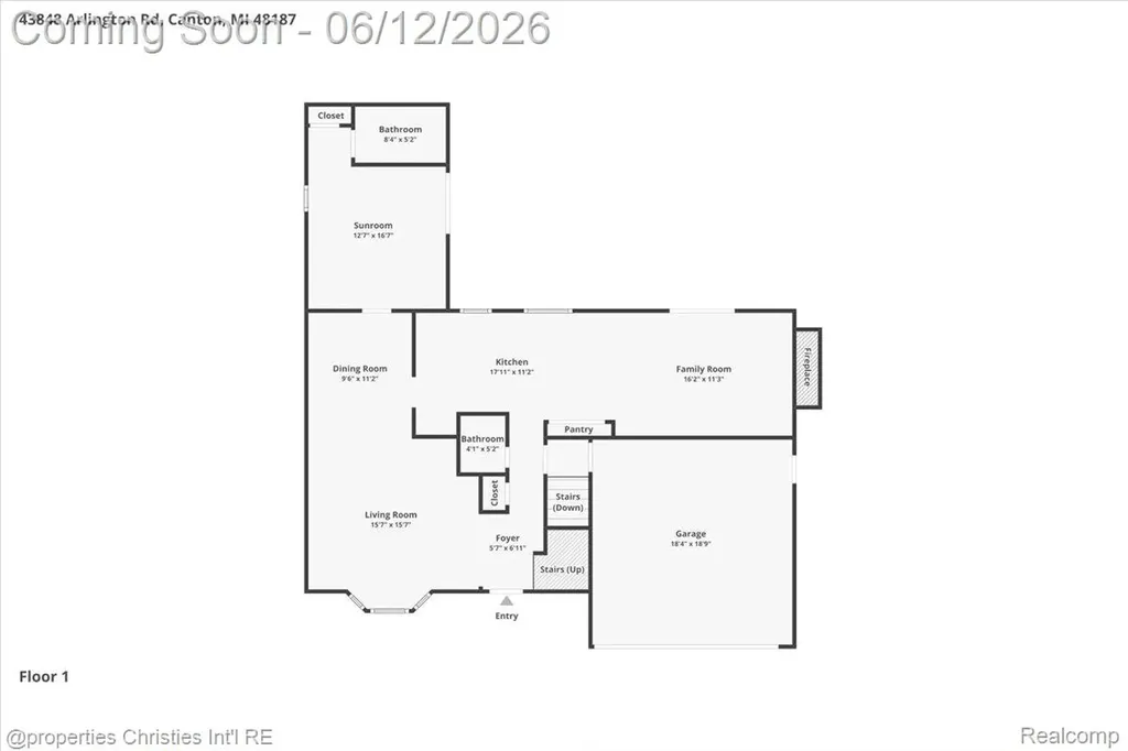 43848 Arlington Road Canton Charter Township MI 48187